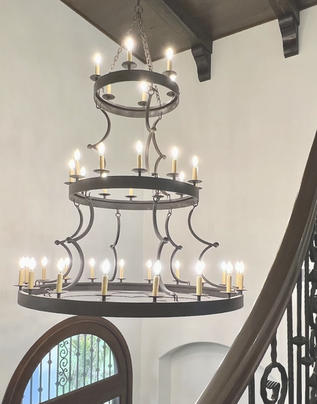 A Guide to Wrought Iron Chandeliers