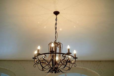 Vintage Charm: Decorating with Antique Wrought Iron Light Fixtures