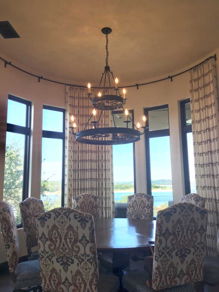 iron dining room light fixtures
